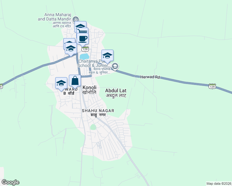 map of restaurants, bars, coffee shops, grocery stores, and more near in Abdul Lat