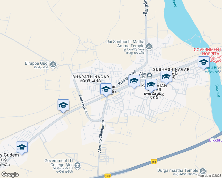 map of restaurants, bars, coffee shops, grocery stores, and more near in Alair