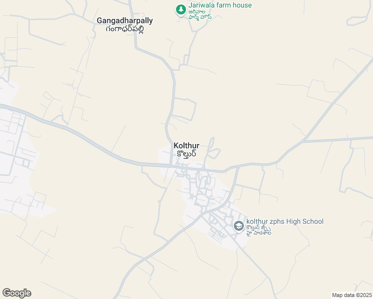 map of restaurants, bars, coffee shops, grocery stores, and more near Road to Lalagdi Malakpet in Lalgadi Malakpet