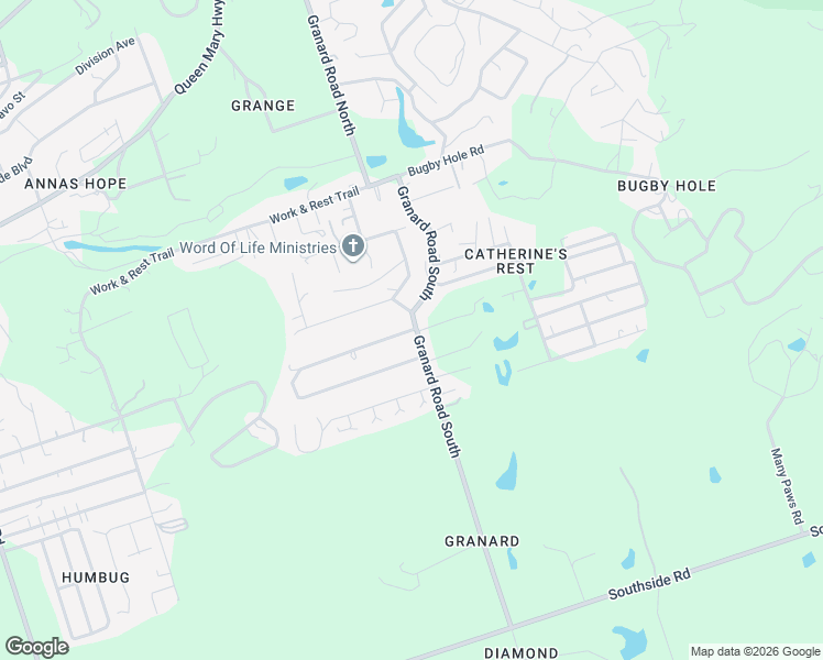 map of restaurants, bars, coffee shops, grocery stores, and more near in Christiansted