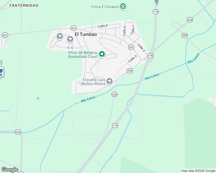 map of restaurants, bars, coffee shops, grocery stores, and more near in El Tumbao