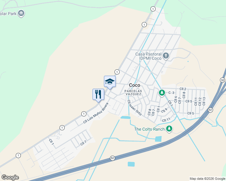 map of restaurants, bars, coffee shops, grocery stores, and more near 134 Calle Saez in Salinas