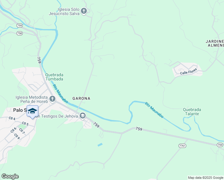 map of restaurants, bars, coffee shops, grocery stores, and more near in Palo Seco