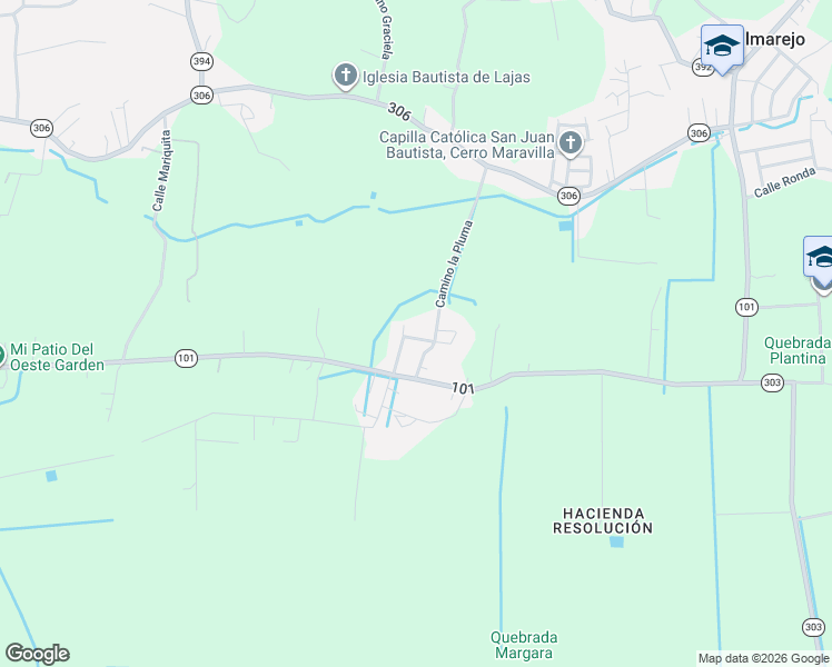 map of restaurants, bars, coffee shops, grocery stores, and more near in Lajas