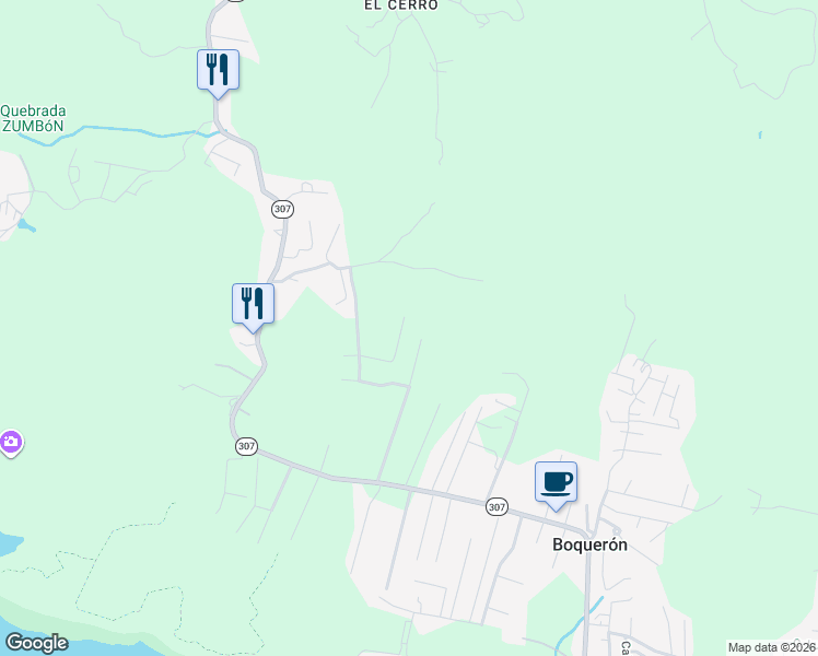map of restaurants, bars, coffee shops, grocery stores, and more near in Boquerón