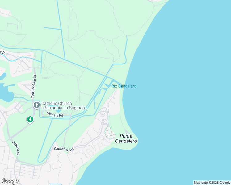 map of restaurants, bars, coffee shops, grocery stores, and more near Unnamed Road in Humacao