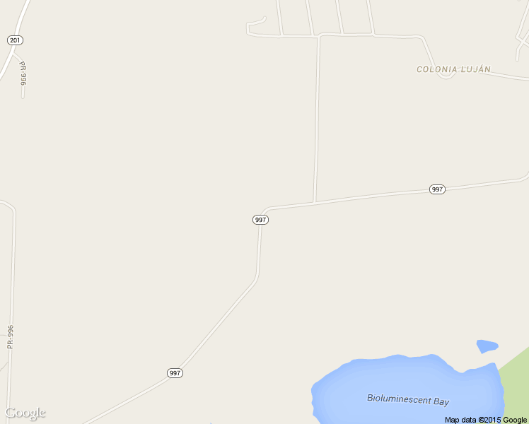 map of restaurants, bars, coffee shops, grocery stores, and more near Puerto Rico 997 in Vieques