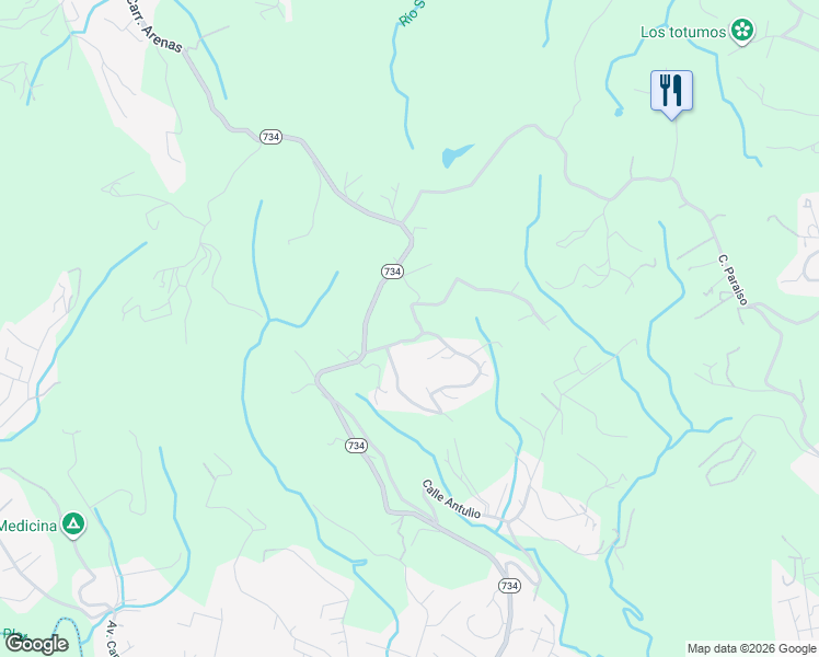 map of restaurants, bars, coffee shops, grocery stores, and more near in Cidra