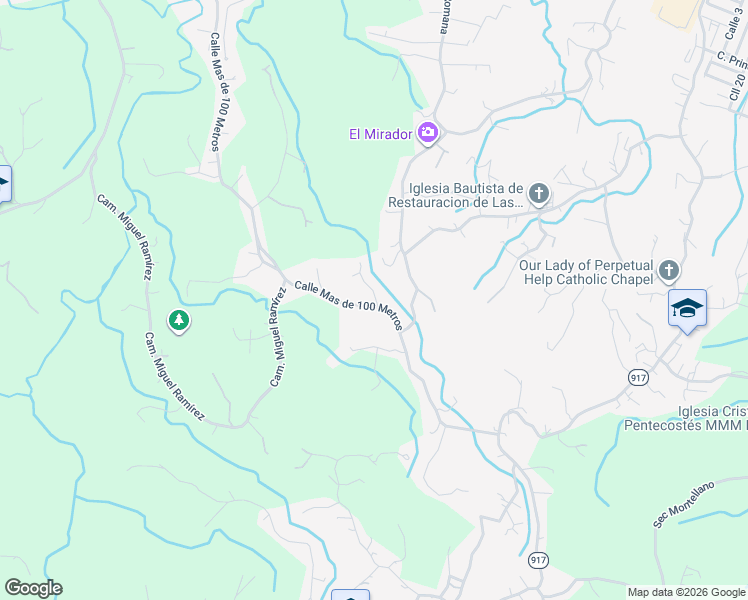 map of restaurants, bars, coffee shops, grocery stores, and more near in Las Piedras