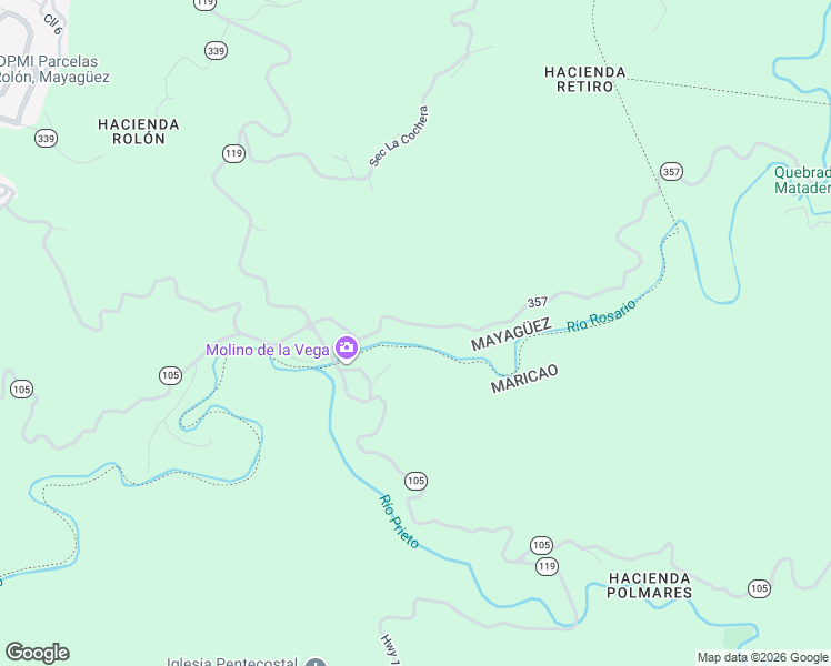 map of restaurants, bars, coffee shops, grocery stores, and more near in Mayagüez