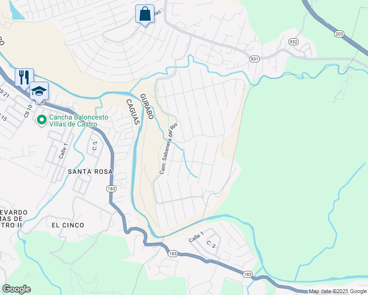 map of restaurants, bars, coffee shops, grocery stores, and more near in 