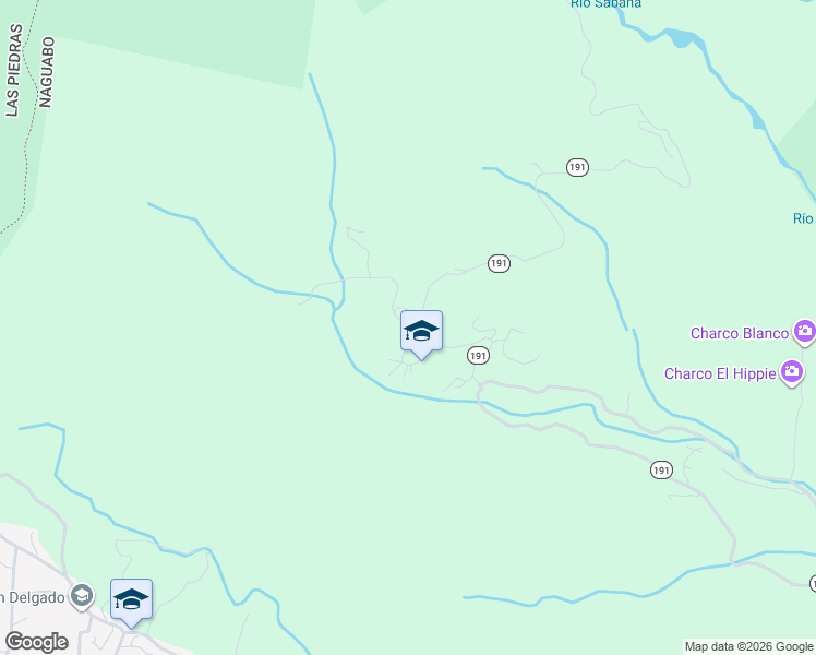 map of restaurants, bars, coffee shops, grocery stores, and more near in Naguabo
