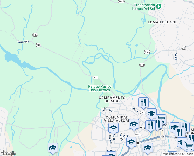 map of restaurants, bars, coffee shops, grocery stores, and more near in 