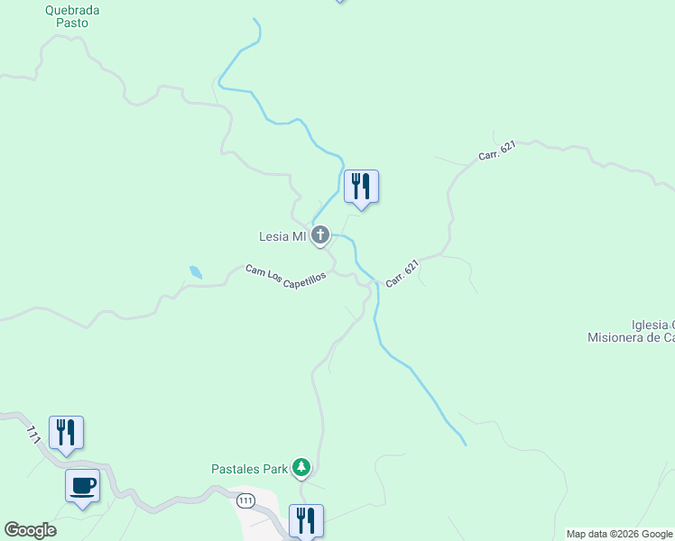 map of restaurants, bars, coffee shops, grocery stores, and more near in Cayuco