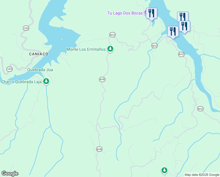 map of restaurants, bars, coffee shops, grocery stores, and more near in Utuado
