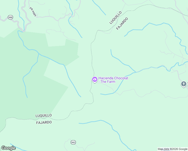 map of restaurants, bars, coffee shops, grocery stores, and more near Unnamed Road in Fajardo