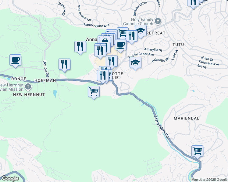 map of restaurants, bars, coffee shops, grocery stores, and more near in 