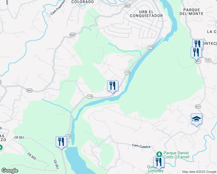 map of restaurants, bars, coffee shops, grocery stores, and more near in 