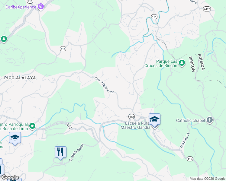 map of restaurants, bars, coffee shops, grocery stores, and more near in Aguada