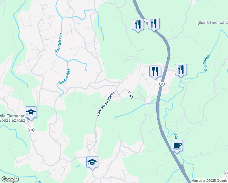 map of restaurants, bars, coffee shops, grocery stores, and more near in Lagunas