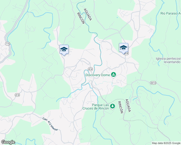 map of restaurants, bars, coffee shops, grocery stores, and more near in Rincon