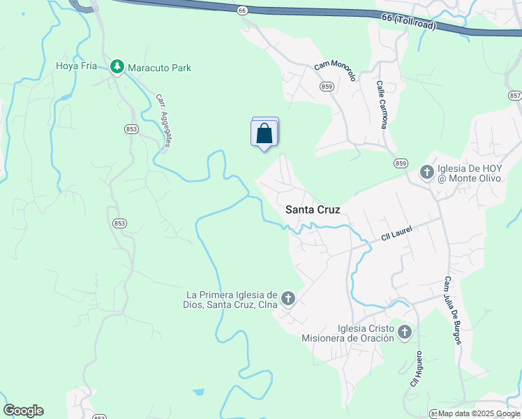 map of restaurants, bars, coffee shops, grocery stores, and more near Carr Jobo in Carolina