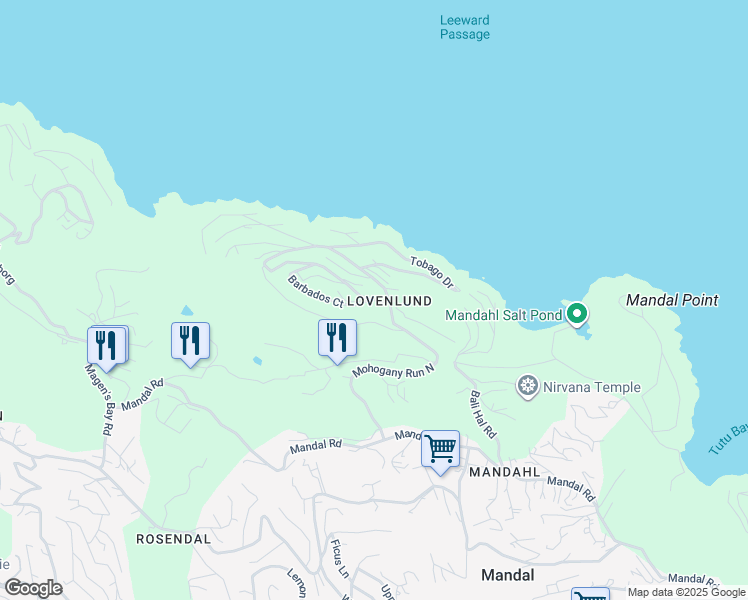 map of restaurants, bars, coffee shops, grocery stores, and more near in Northside