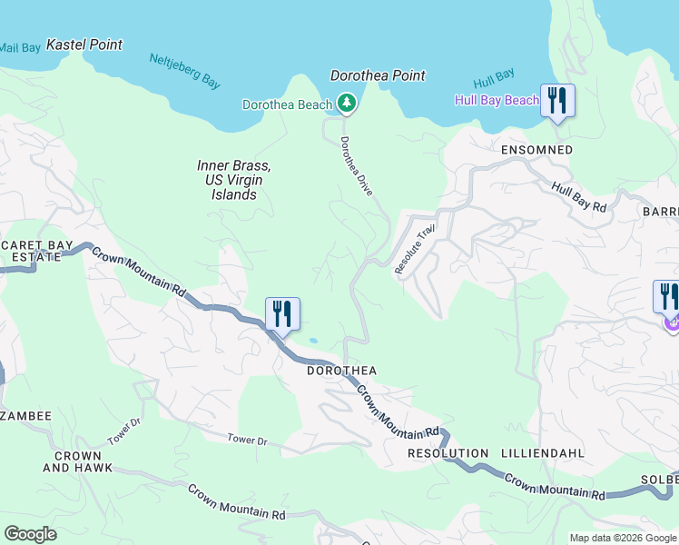 map of restaurants, bars, coffee shops, grocery stores, and more near Route 333 in Northside