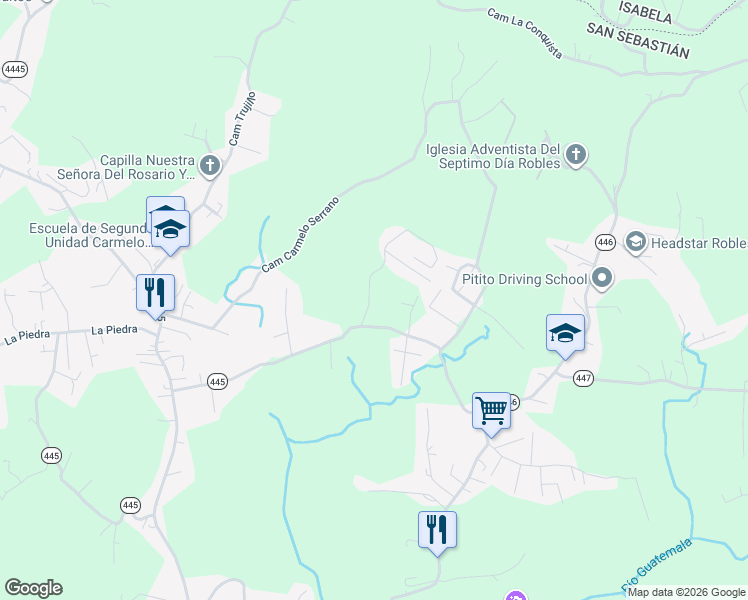 map of restaurants, bars, coffee shops, grocery stores, and more near in San Sebastián