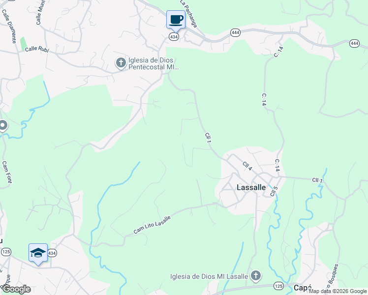 map of restaurants, bars, coffee shops, grocery stores, and more near in Capá