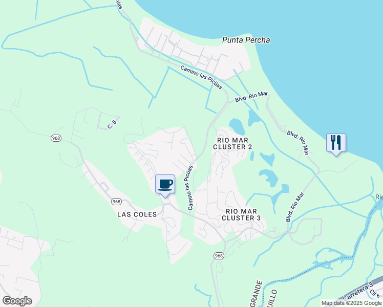 map of restaurants, bars, coffee shops, grocery stores, and more near in 