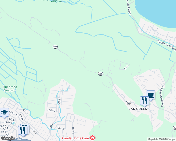 map of restaurants, bars, coffee shops, grocery stores, and more near in 