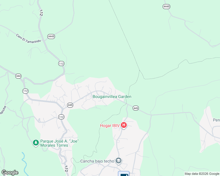 map of restaurants, bars, coffee shops, grocery stores, and more near Puerto Rico 445 in San Sebastián