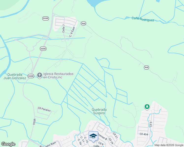 map of restaurants, bars, coffee shops, grocery stores, and more near in Río Grande