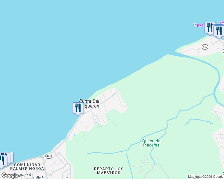 map of restaurants, bars, coffee shops, grocery stores, and more near in Aguada