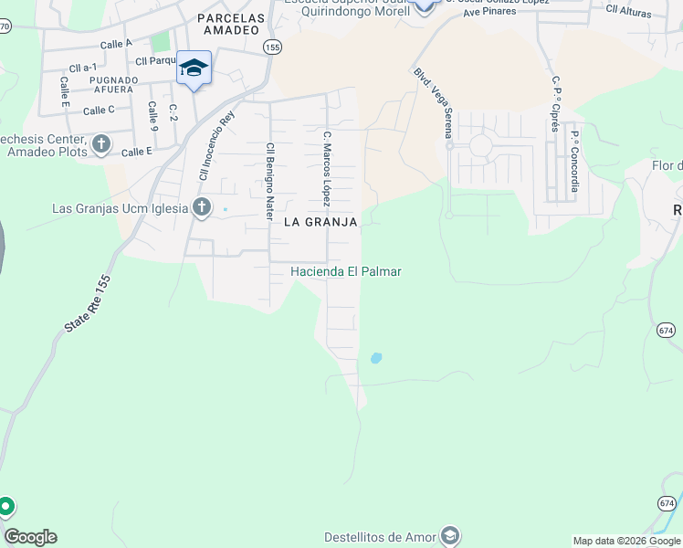 map of restaurants, bars, coffee shops, grocery stores, and more near in Vega Baja