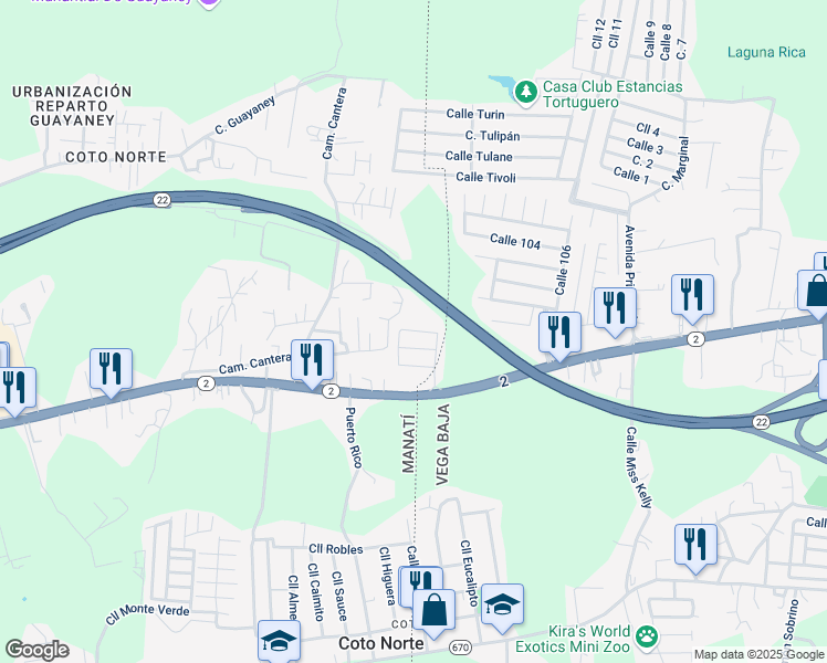 map of restaurants, bars, coffee shops, grocery stores, and more near in 