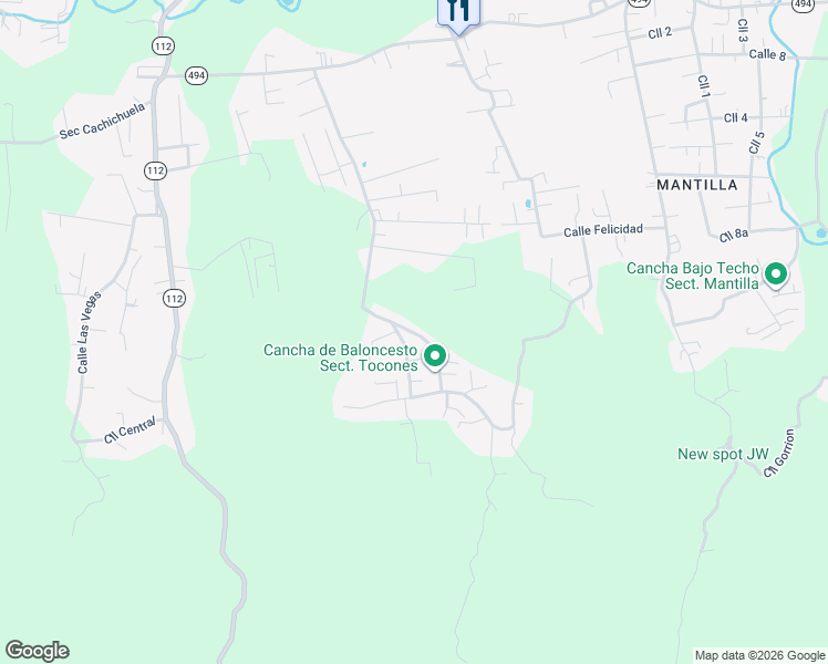 map of restaurants, bars, coffee shops, grocery stores, and more near Sec Tocones in Arenales Altos