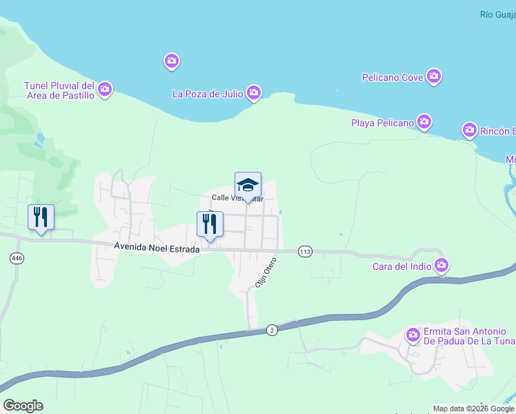 map of restaurants, bars, coffee shops, grocery stores, and more near in Isabela
