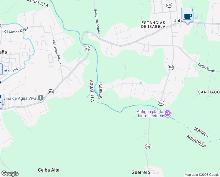 map of restaurants, bars, coffee shops, grocery stores, and more near in Jobos