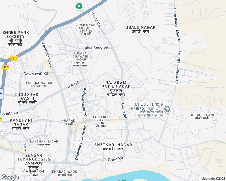 map of restaurants, bars, coffee shops, grocery stores, and more near in Pune