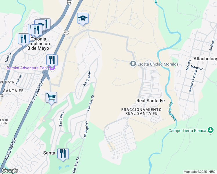 map of restaurants, bars, coffee shops, grocery stores, and more near in 