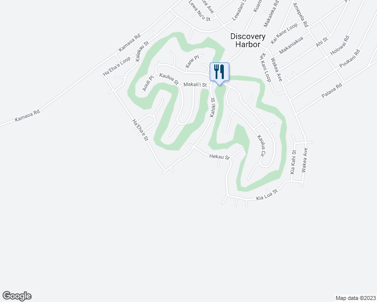map of restaurants, bars, coffee shops, grocery stores, and more near 94-5761 Kahiki Street in Naalehu