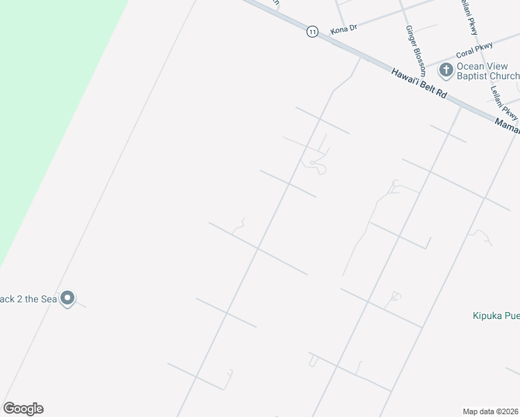 map of restaurants, bars, coffee shops, grocery stores, and more near 92-1185 Kona Garden Drive in Captain Cook