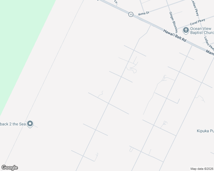 map of restaurants, bars, coffee shops, grocery stores, and more near 92-1185 Kona Garden Drive in Captain Cook