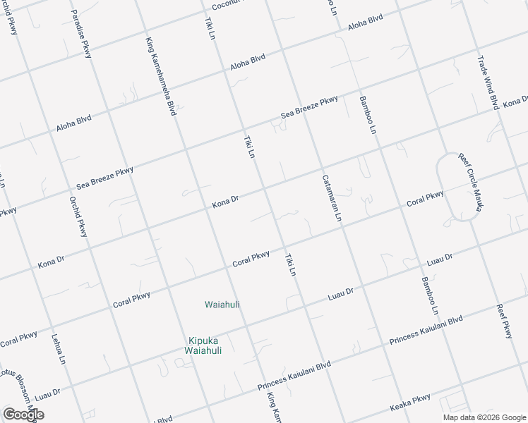 map of restaurants, bars, coffee shops, grocery stores, and more near 92-8699 Tiki Lane in Captain Cook