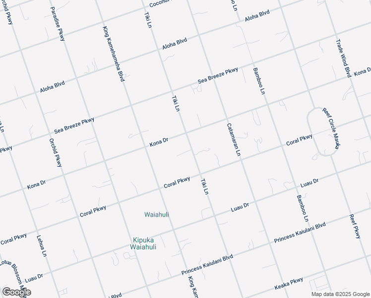 map of restaurants, bars, coffee shops, grocery stores, and more near 92-8699 Tiki Lane in Captain Cook