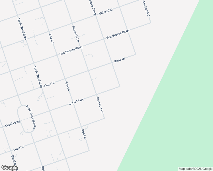 map of restaurants, bars, coffee shops, grocery stores, and more near 922132-922136 Coral Parkway in Ocean View