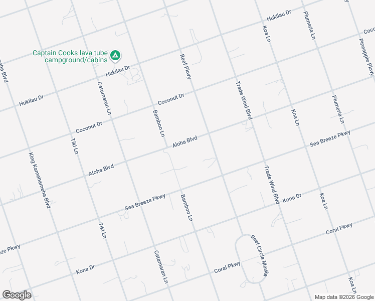 map of restaurants, bars, coffee shops, grocery stores, and more near 92-2081 Aloha Boulevard in Mountain View