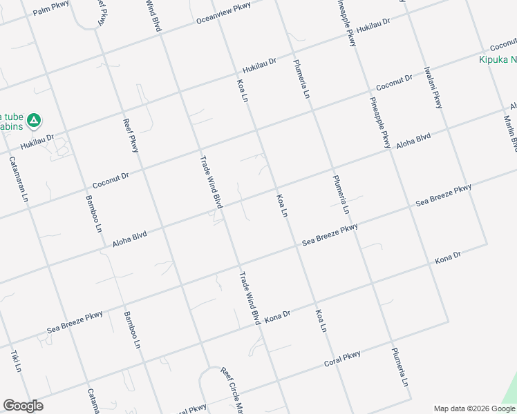 map of restaurants, bars, coffee shops, grocery stores, and more near 92-2174 Aloha Boulevard in Captain Cook